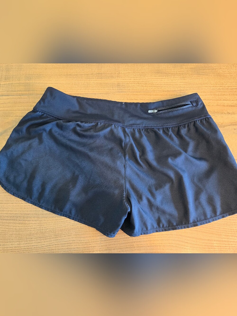 Nike Women's Black Athletic Swim Shorts - Picture 2 of 4